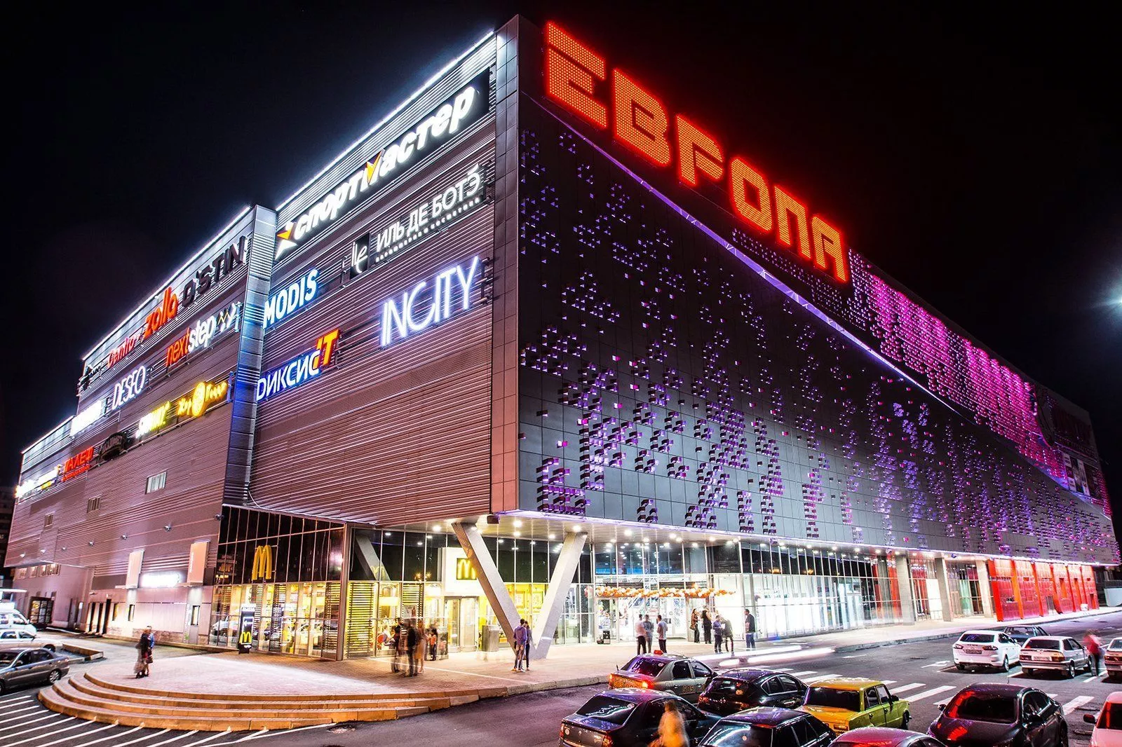 Лазерное сканирование «ТРЦ «Европа» в  Липецке